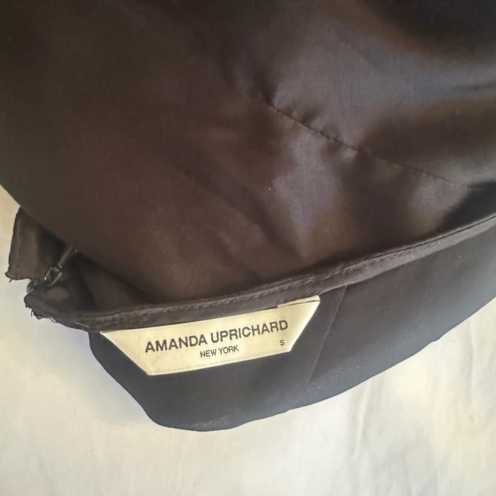 Amanda Uprichard Lunaria Dress in Black - Picture 5 of 5